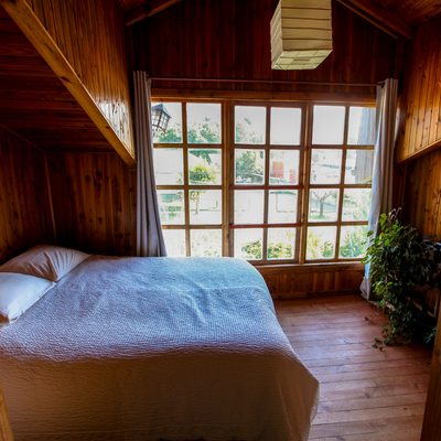 Hostal la Casa del Carpintero, Double rooms - Coñaripe