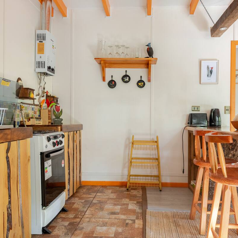 Cabaña Mahuida Ruka (4 personas) - Licanray