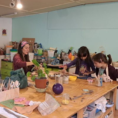 Ceramic Class Gres - Decoration of Earthenware (Ideal family, children)