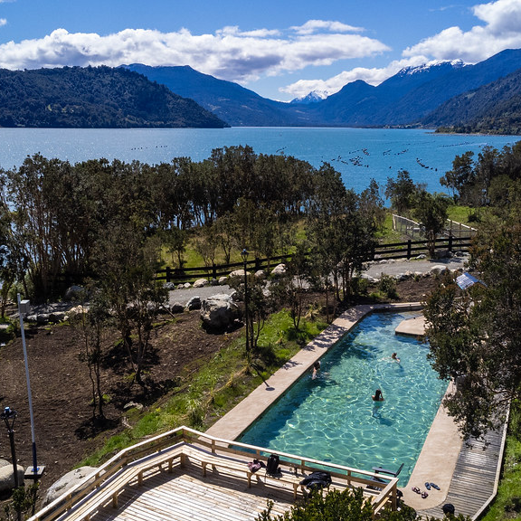 Entrada Termas Cochamó