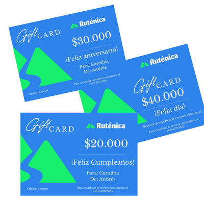 <tc>Give an experience! Ruténica Gift Card</tc>