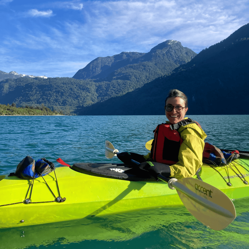 Travesía de kayak en lago Tagua Tagua