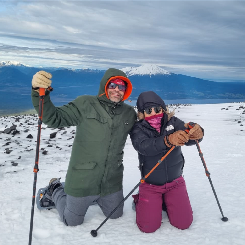 Half Day Trekking en Volcán Osorno con Raquetas para Nieve