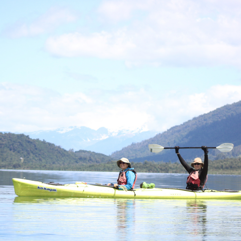 Travesía en kayak de mar de 2 días en el 1er fiordo de la Patagonia