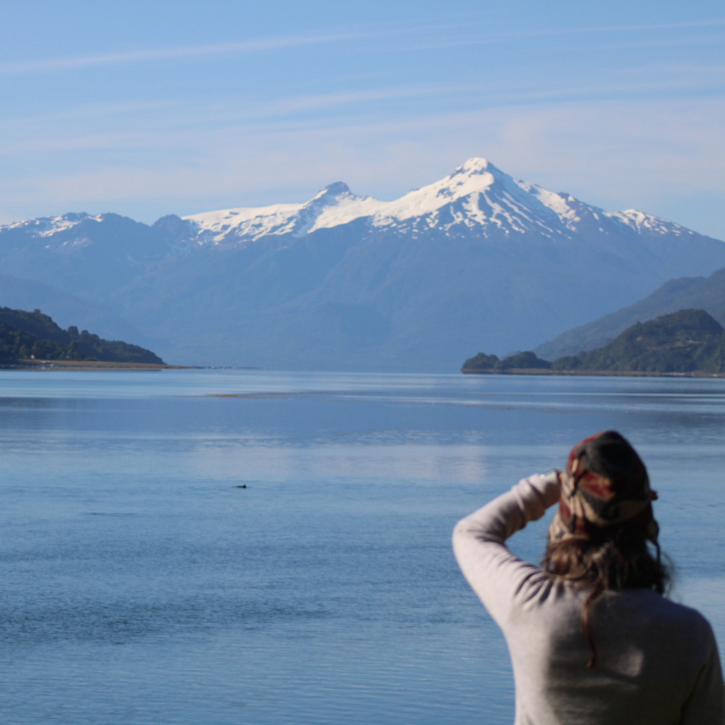 Travesía en kayak de mar de 2 días en el 1er fiordo de la Patagonia