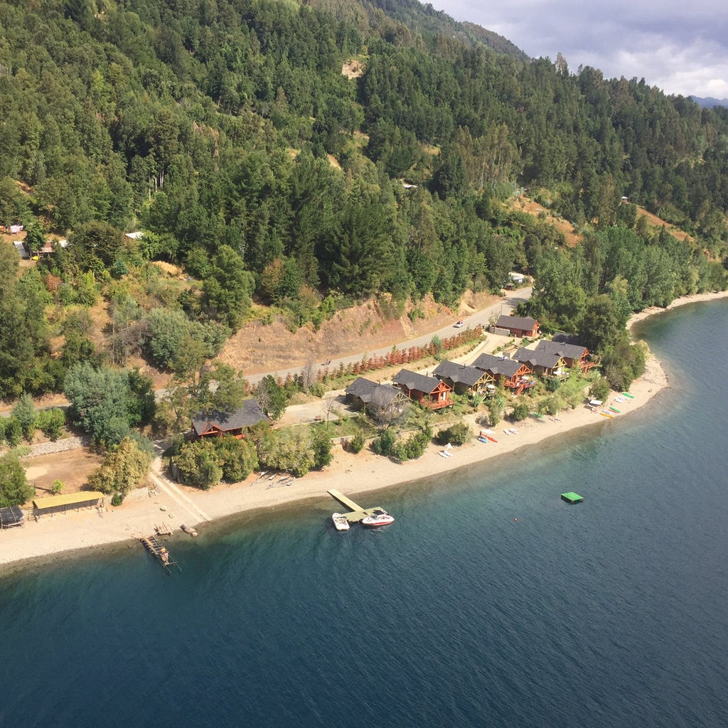 Cabins 6 to 8 people - Borgolafquen, Facing Lake Panguipulli