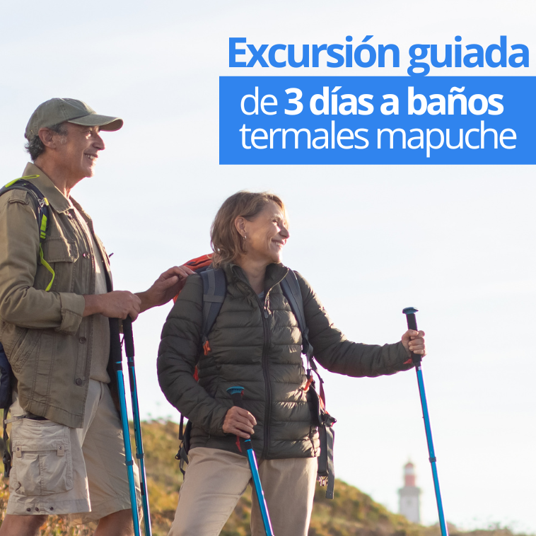 Excursión guiada de 3 días a Baños Termales Mapuche - Ranco