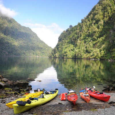 Travesia  de Kayak en Parque Pumalin 4 días