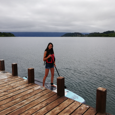 Clases Stand Up Paddle, en Panguipulli