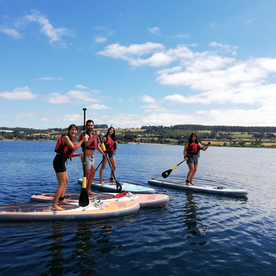 Clases Stand Up Paddle, en Panguipulli