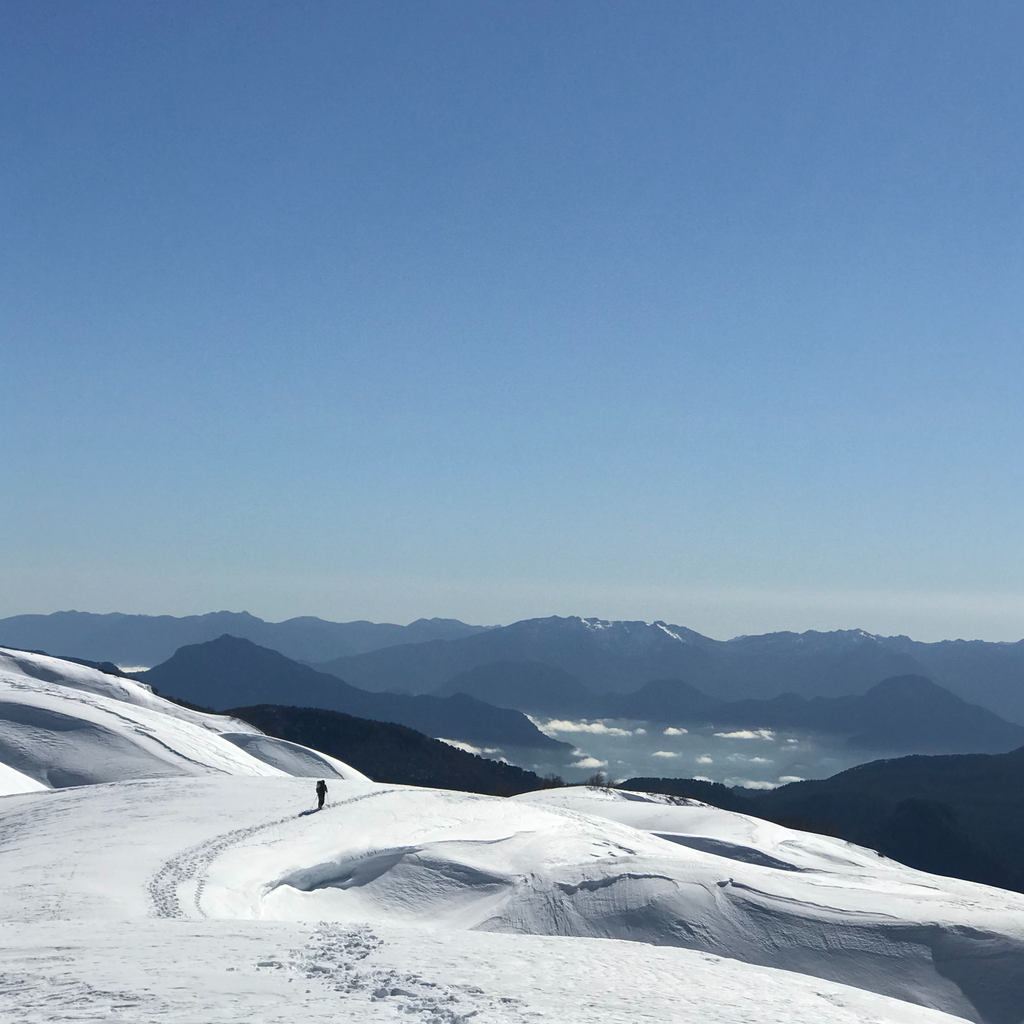 Ascensión a azufreras en Cordón Caulle - Invierno
