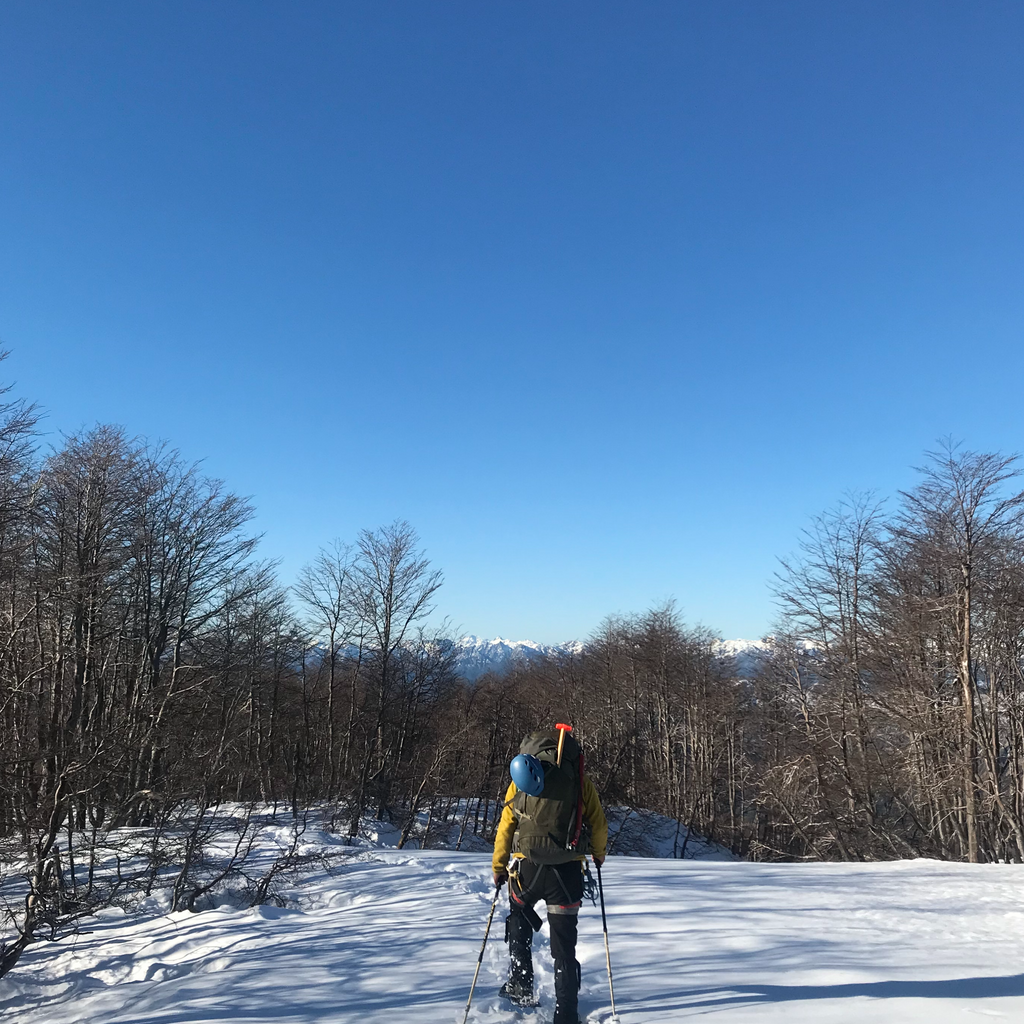 Ascensión a azufreras en Cordón Caulle - Invierno