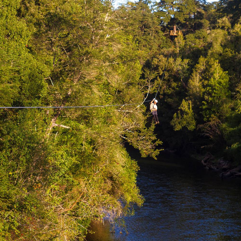 Cabin at Los Lingues Lodge, on the way to Pto Octay.