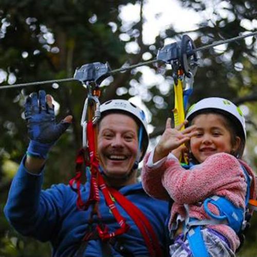 Arborismo en Anticura - Puyehue