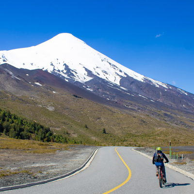 Trekking Osorno Volcano Glacier Viewpoint + Bicycle
