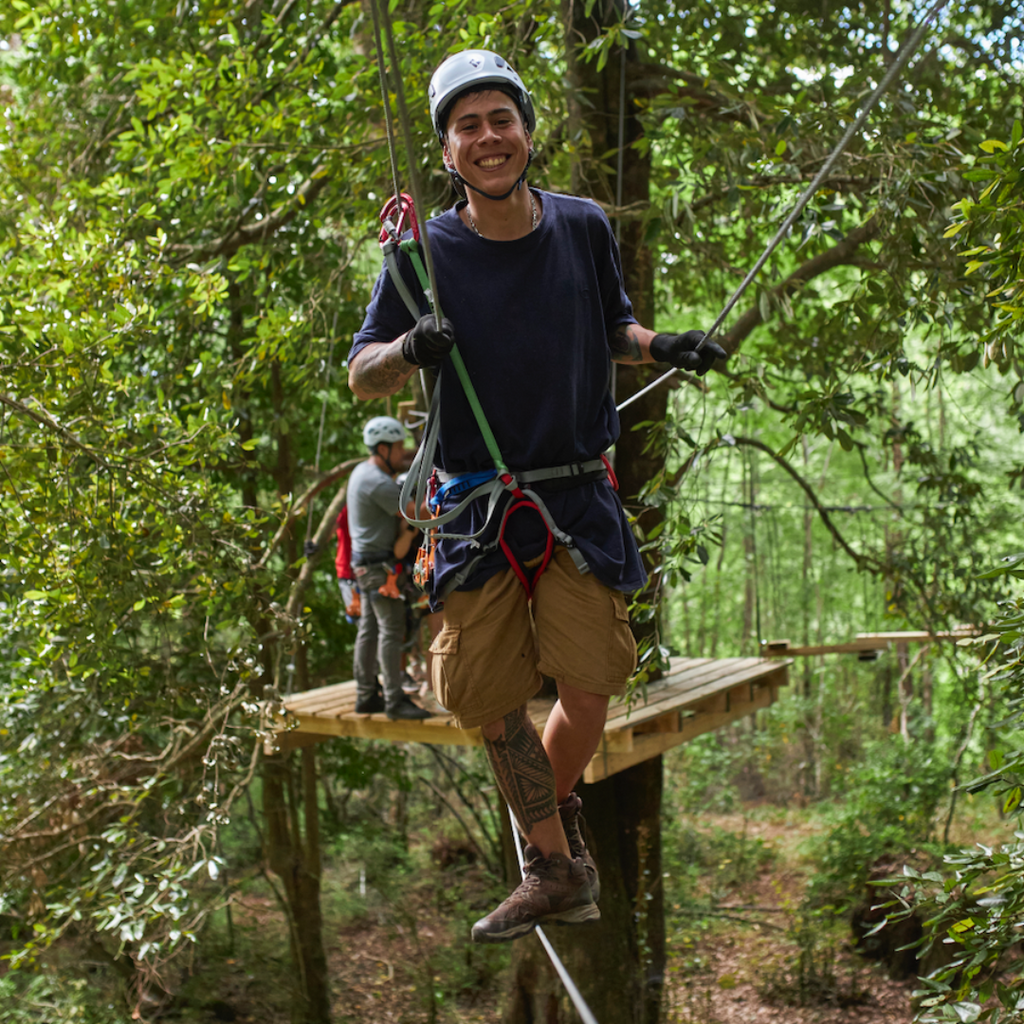 Arborismo en Parque Neltume