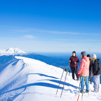 Winter Trekking Viewpoint of the Osorno Volcano Glacier